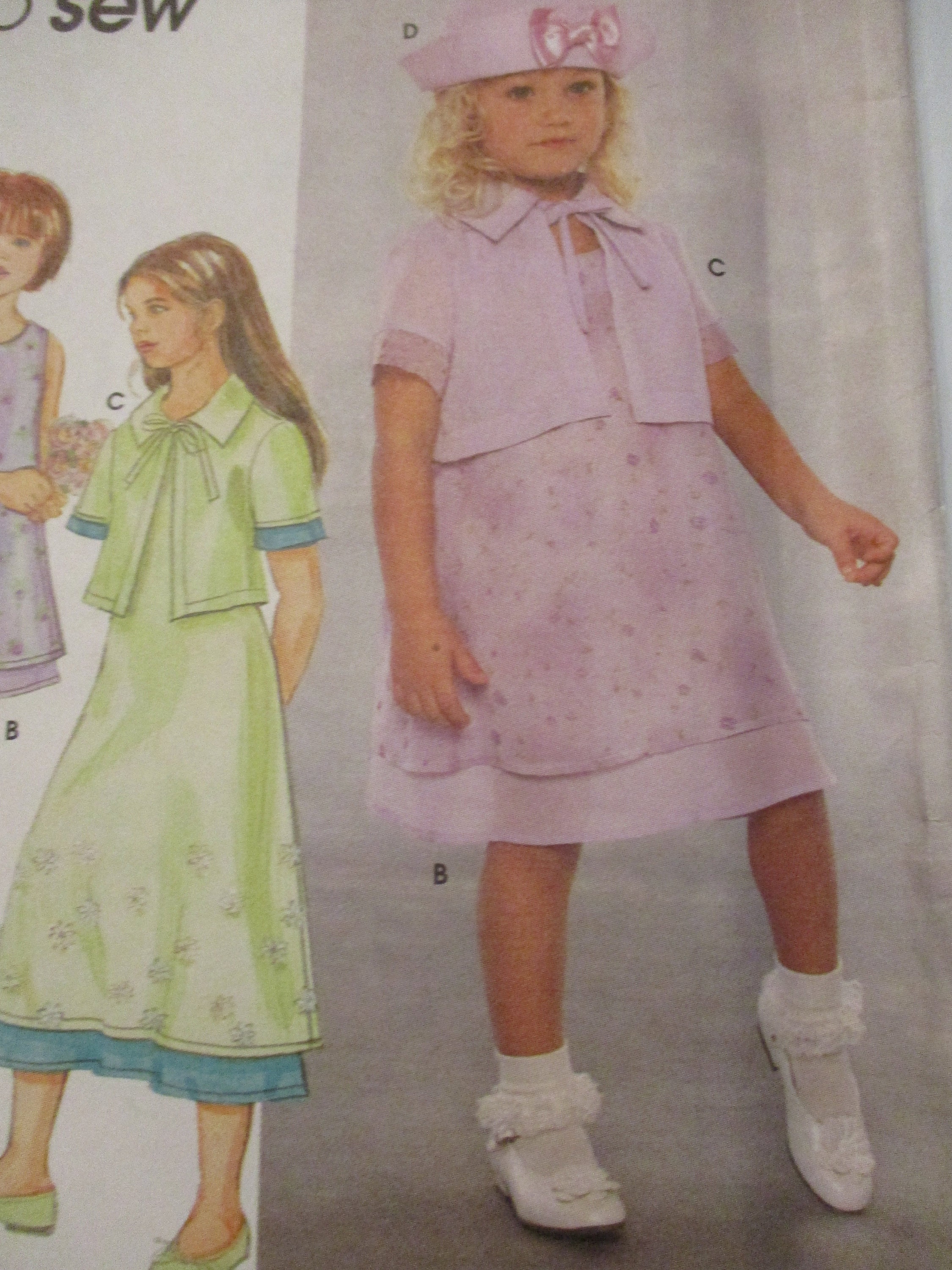 Sewing Patterns Dress Patterns for Girls Size 38 Easter Etsy