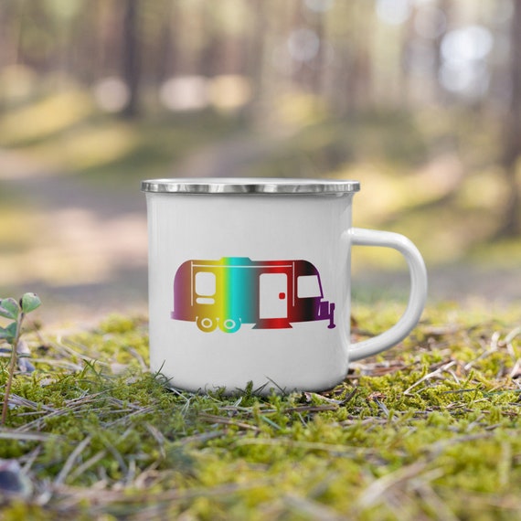 Small Enamel Airstream Mug, Airstream Trailer, Airstream Gifts, Airstream  Camper, Happy Camper Gift, Camping Mug, Camping Mug, RV Life