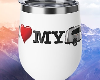 I Love My Airstream Basecamp Copper Vacuum Insulated Cup, Airstream Gifts, Airstream Trailer, Camping Mug, Airstream Decor, Camping Gift