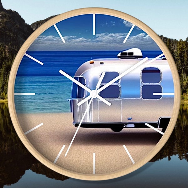 Airstream Wall Clocks Etsy