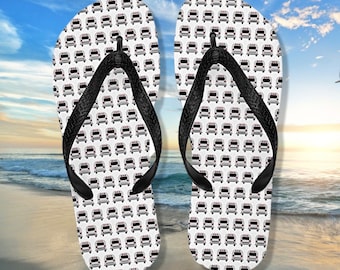 Chanclas Airstream, Remolque Airstream, Regalos Airstream, Decoración Airstream, Regalo para campistas felices, Regalo para acampar, Regalo para glamping, Sandalias para acampar