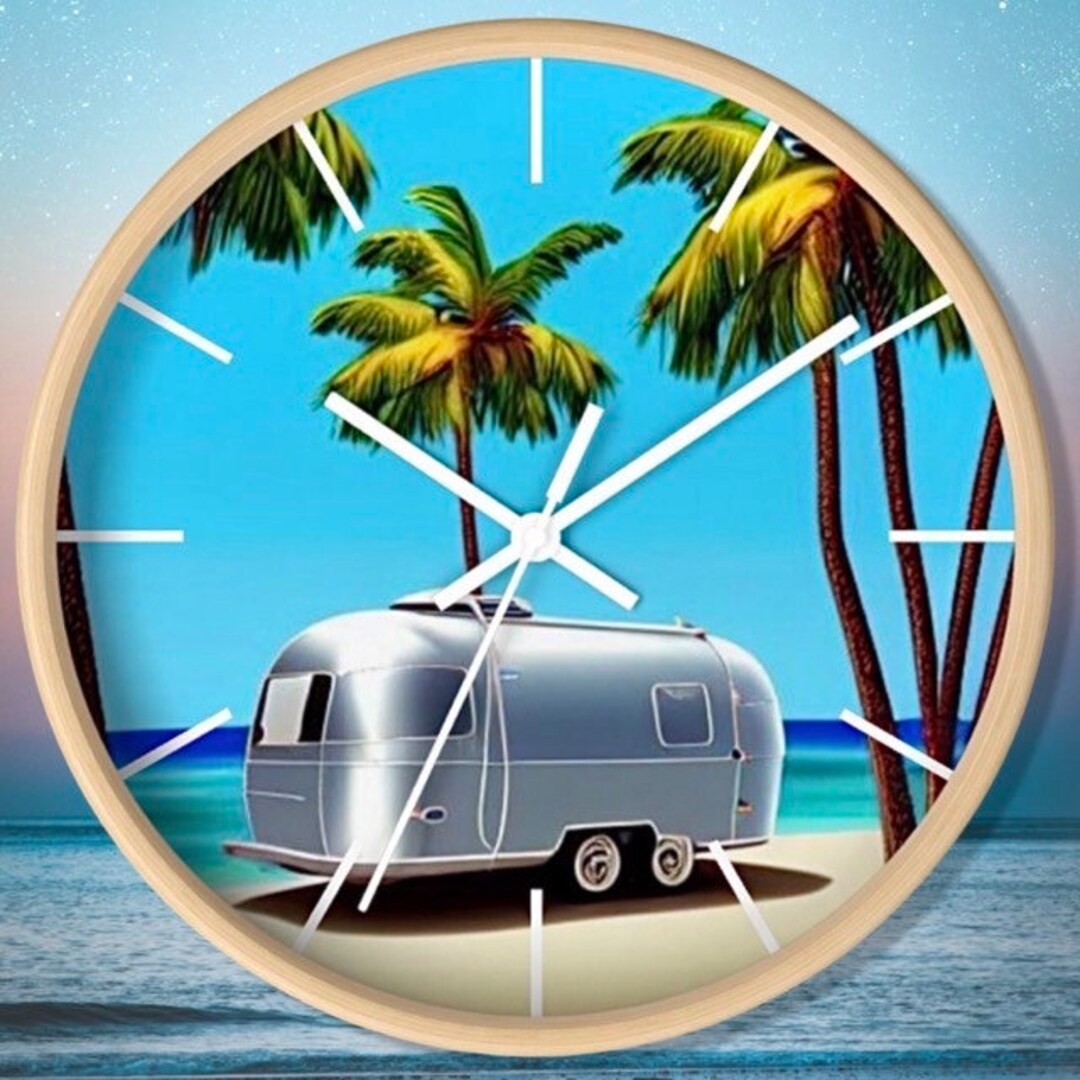 RV Clock Airstream Gifts Airstream Trailer Airstream Etsy