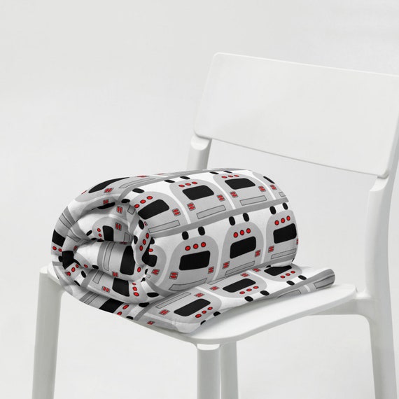 Airstream Blanket, Airstream Trailer, Airstream Camper, Airstream Gift, Camping Blanket, Camper Blanket, Happy Camper Gift, Airstream Decor