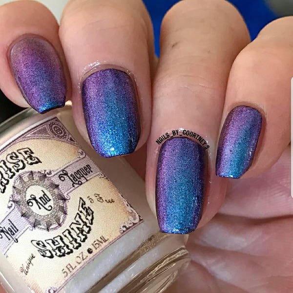 Blurple *Duochrome Top Coat* Nail Polish