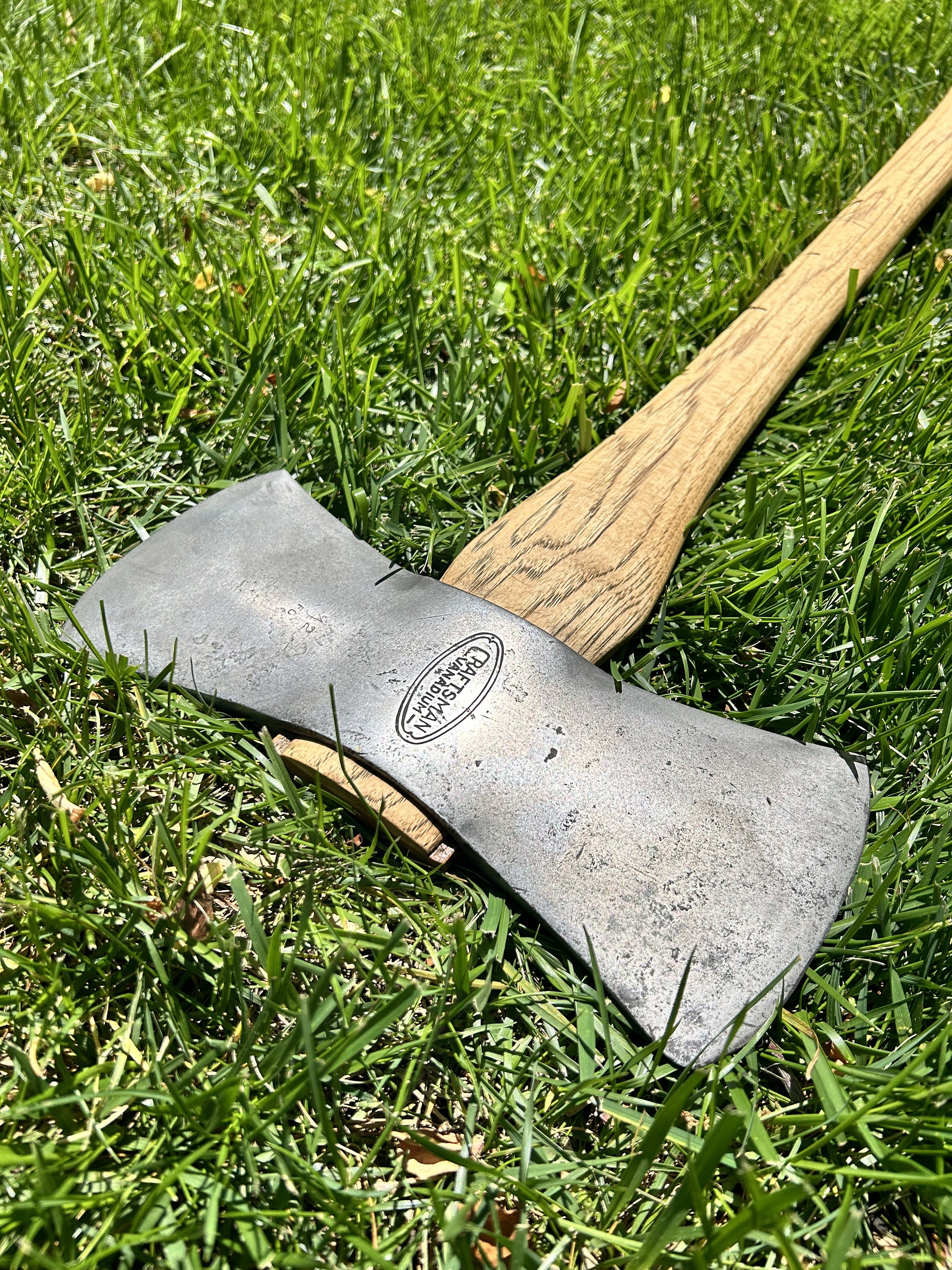 Restored Vintage Double Bit Craftsmen Vanadium Axe With Stamp - Etsy