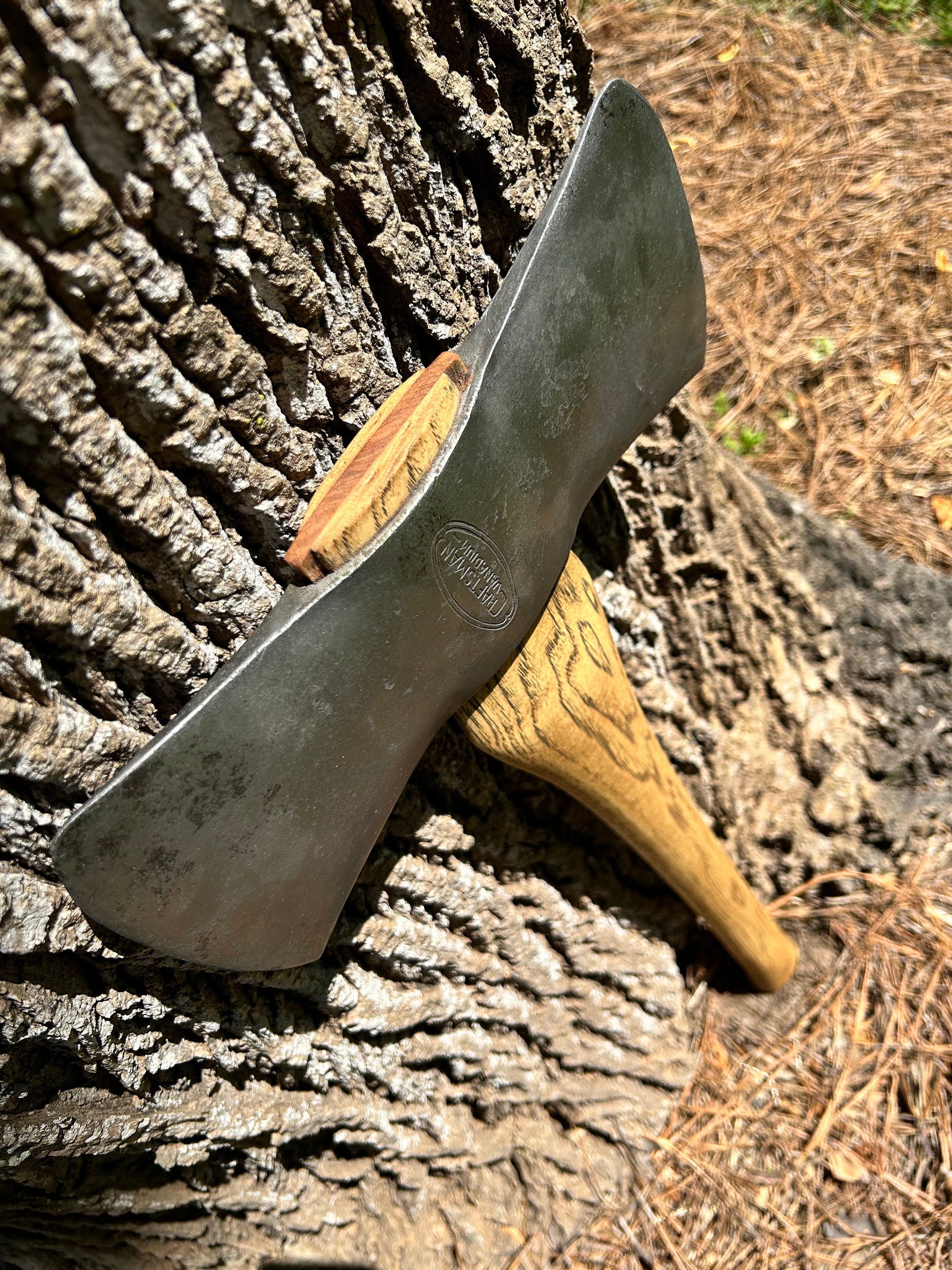 Restored Vintage Double Bit Craftsmen Vanadium Axe With Stamp - Etsy