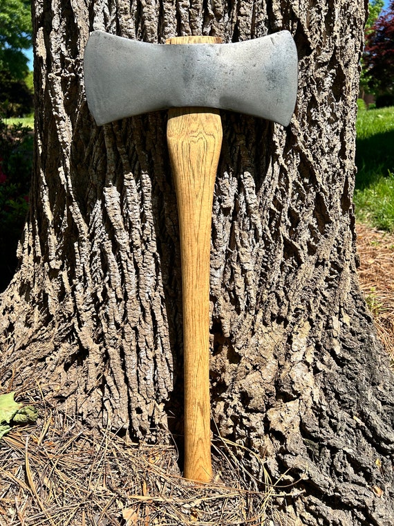 Restored Vintage Double Bit Craftsmen Vanadium Axe With Stamp - Etsy