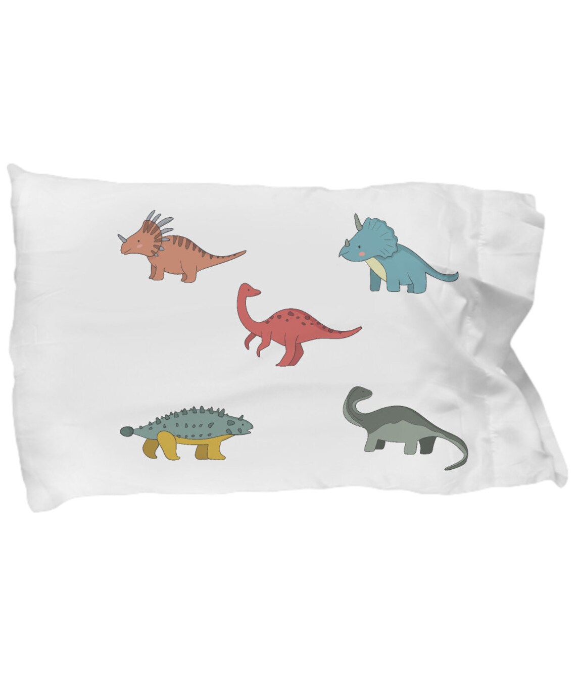 Dinosaur Pillowcase Dinosaurios Funda de almohada ropa de Etsy