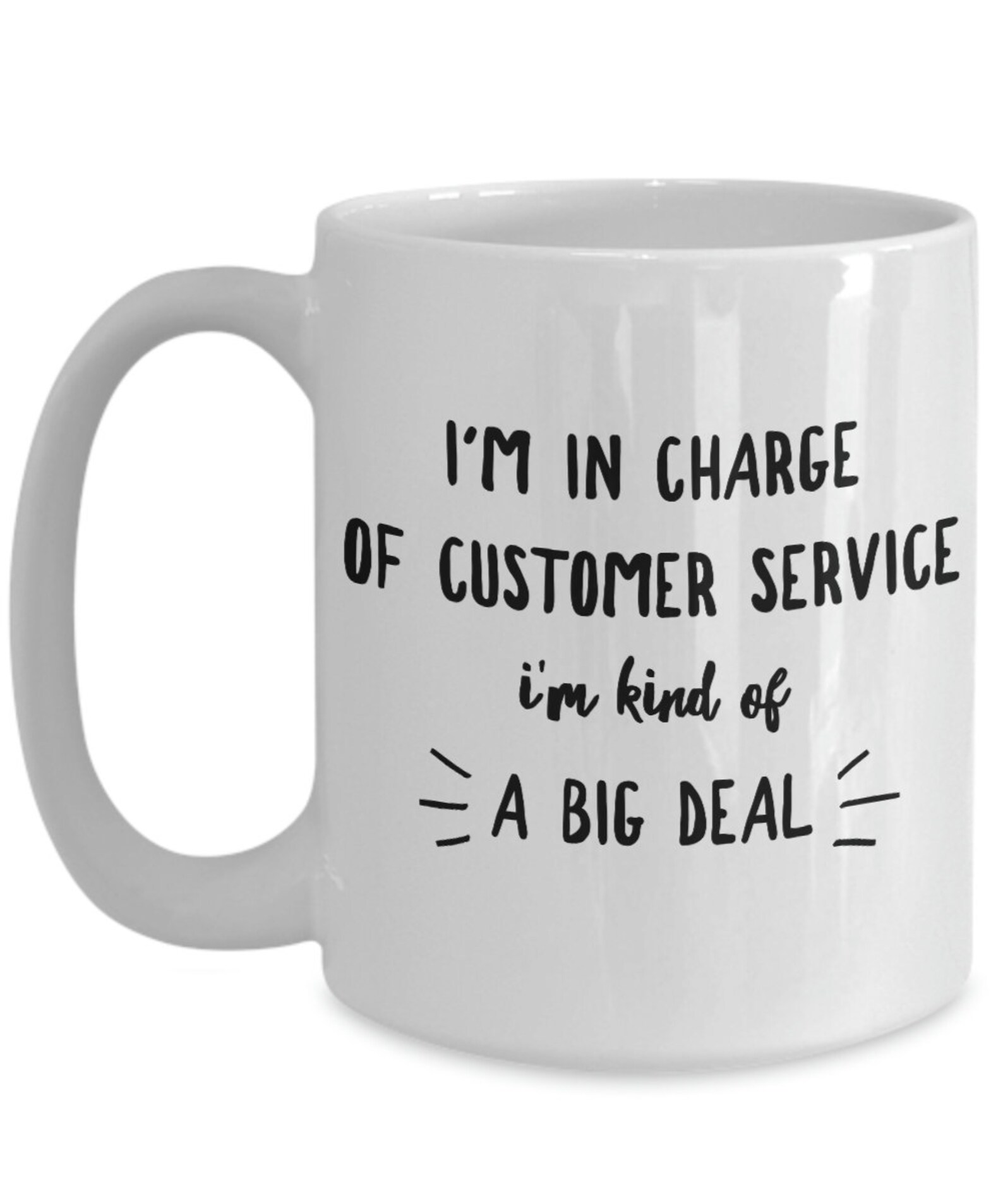 Tiny giant customer service mug csr manager coffee cup staff Etsy