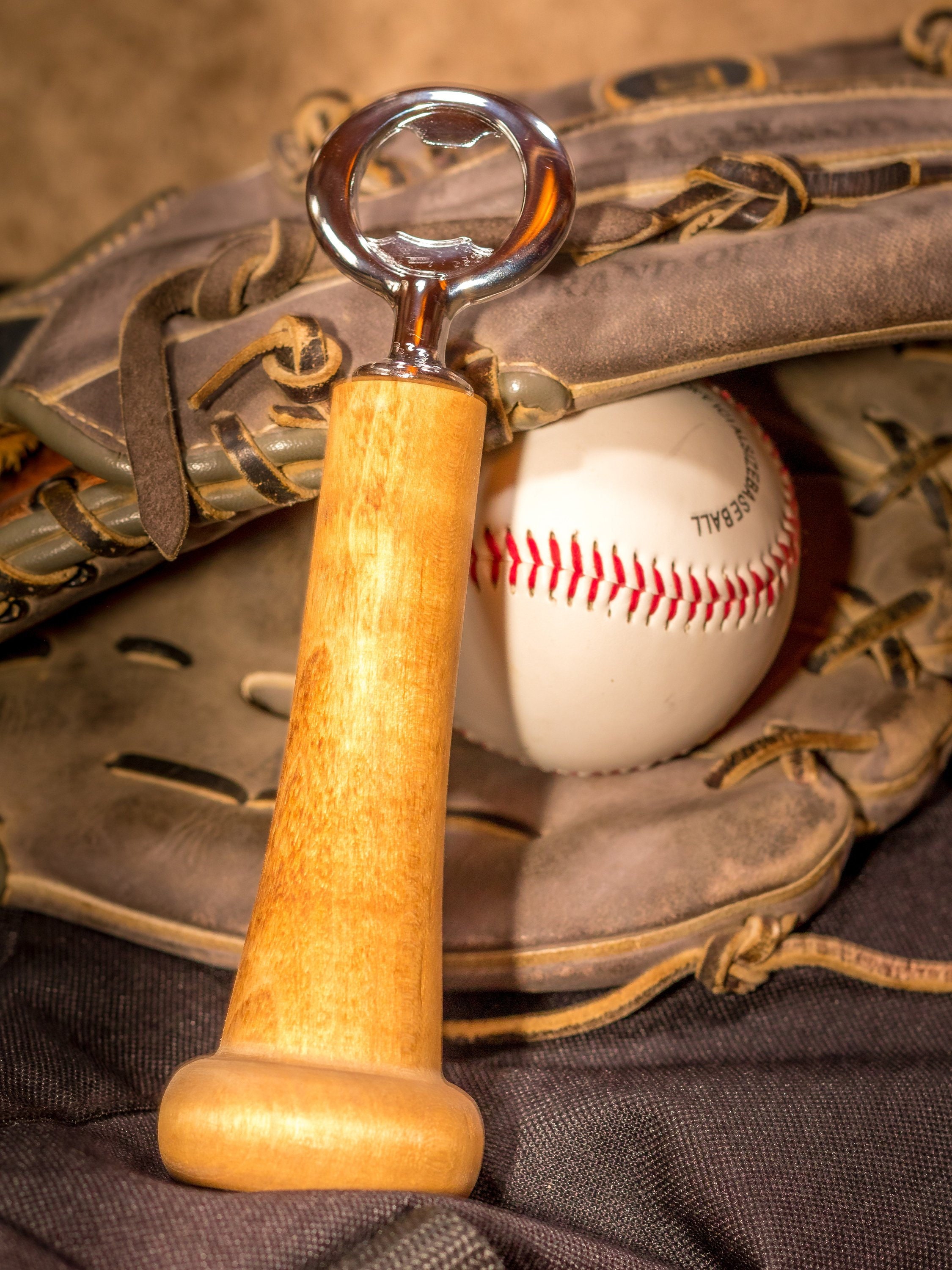Baseball Bat Bottle Opener Etsy