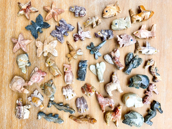 Soapstone Animal Critters