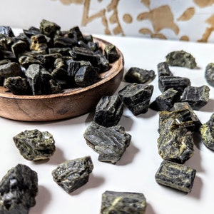 Green Tourmaline Raw