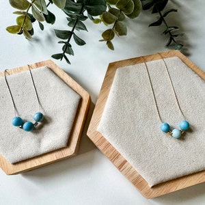 Larimar Beaded Necklace