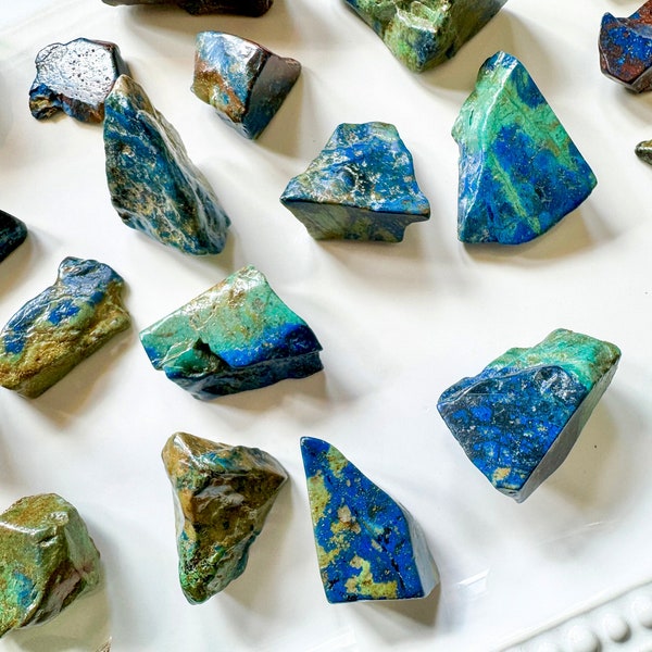 Azurite Free Form Polished Pieces