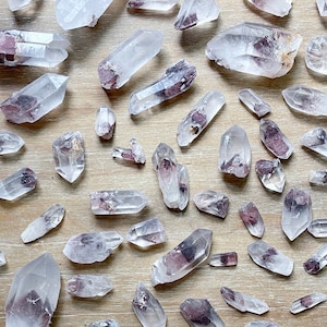 Red Phantom Quartz Points || India