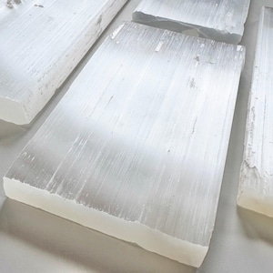 Selenite Rectangle Charging Plate