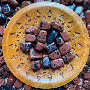 Mahogany Obsidian Tumbled Stone