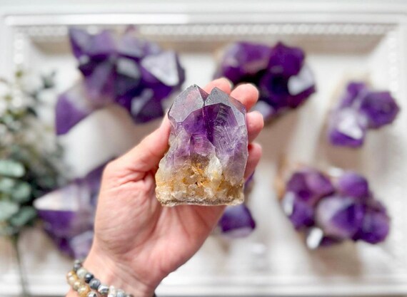 Amethyst Cluster || Large Points - image 5