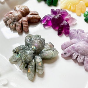 Spider Crystal Carving