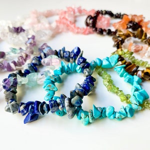 Crystal Chip Bracelet