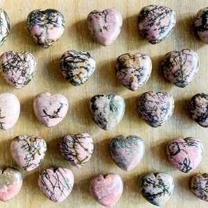 Rhodonite Heart