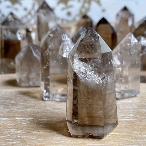 Natural Smoky Quartz Point || Brazil