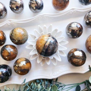 Golden Pyrite Sphere