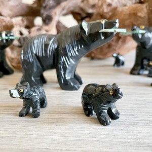 Black Onyx Bear Family