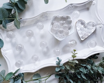Clear Quartz Sphere || Marble