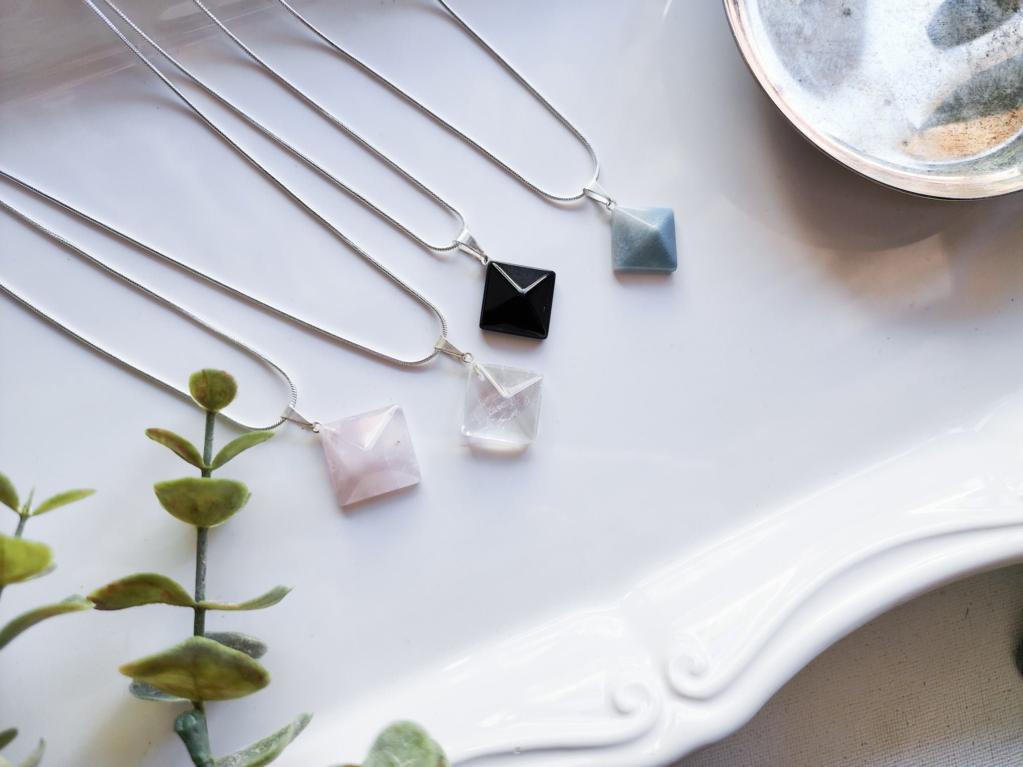 Pyramid Pendant - Etsy