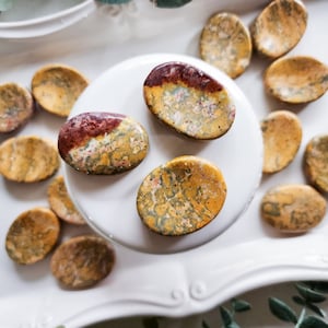 Leopard Skin Jasper Mini Worry Stone