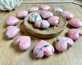 Rhodonite Heart || Peru