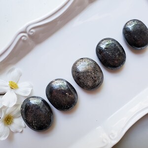 Hematite Palm Stone