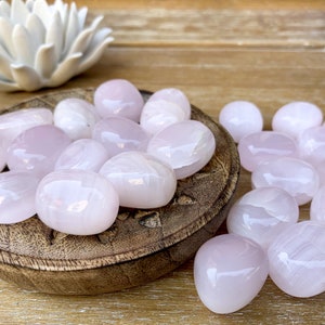 Pink Calcite Tumbled Stone