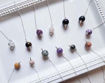 Round Crystal Marble Pendulums