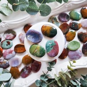 Ocean Jasper Mini Worry Stone