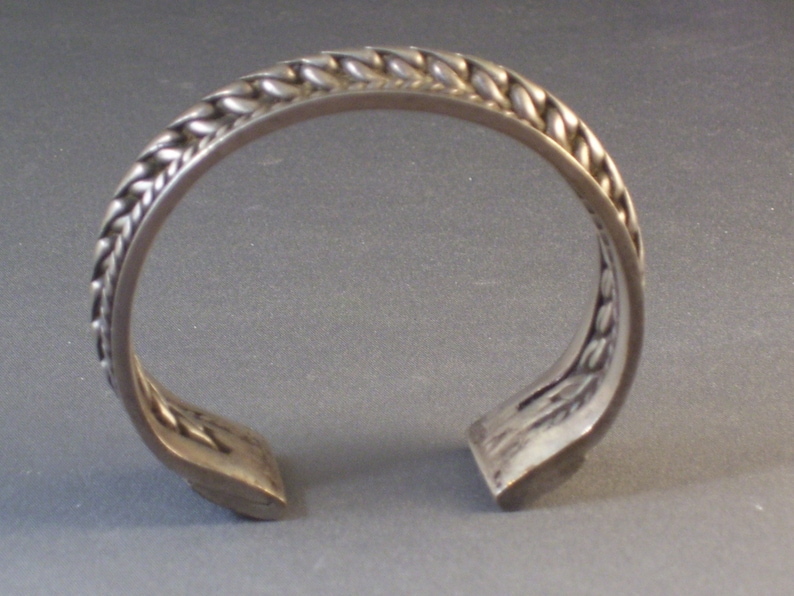 Antique Silver Bedouin Cuff Bracelet