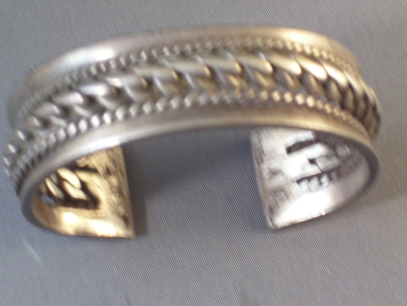 Antique Silver Bedouin Cuff Bracelet