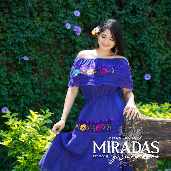 Mexican dress, vestido mexicano hermoso, vestido campesina tipico, mexican beautiful dress