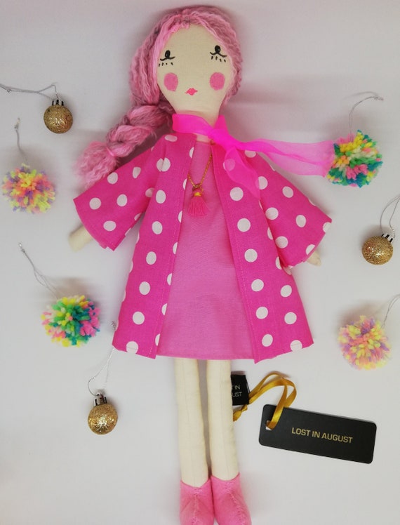 pink rag doll