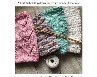 YEAR OF DISHCLOTHS Pattern Collection 2021 | Digital download