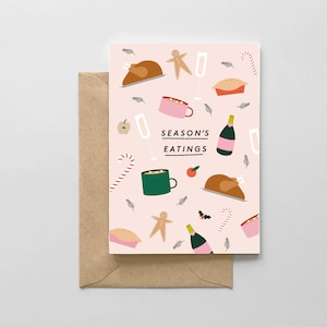 Season's Eatings - Funny Christmas Card