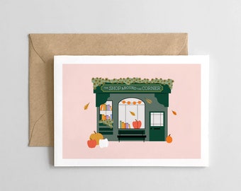 The Shop Around The Corner - Fall - Greeting Card