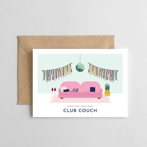 Club Couch - Carte Nouvel An 2024