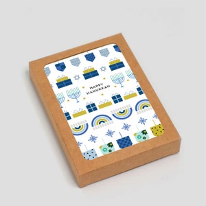 Happy Hanukkah Collage Design - Coffret