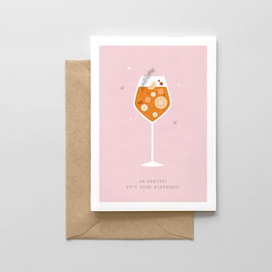 Oh Spritz! - Birthday Card