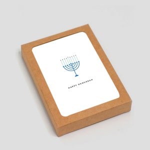 Happy Hanukkah - 6Er Set Karten