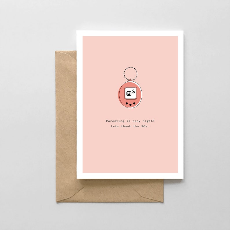 Tamagatchi Baby Card