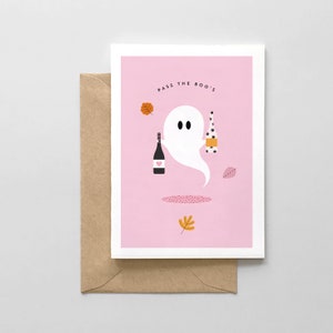Pass The Boo’s - Drôle de carte d’Halloween