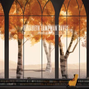 Library Bookstore Book Lovers Wall Art | library sanctuary | Reading, Exploring, Learning for office, bedroom, classroom, library, 11x14